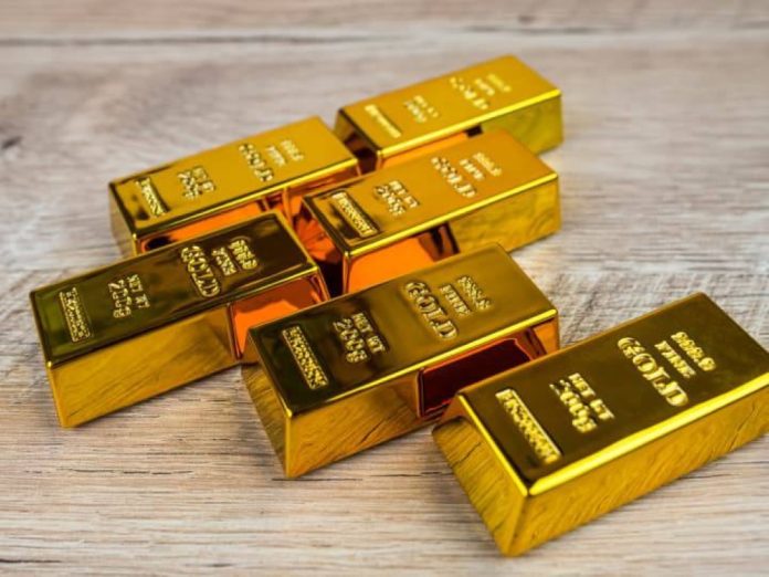 Gold-Price-marketing តម្លៃហាងឆេងមាសបានងើបឡើងថ្លៃក្នុងការជួញដូរនៅព្រឹកថ្ងៃចន្ទដើមសប្តាហ៍នេះ ខណៈពាណិជ្ជកម្មអាមេរិក និងចិនប្រឈមមុខនឹងភាពមិនច្បាស់លាស់នៃសេដ្ឋកិច្ចសកល។