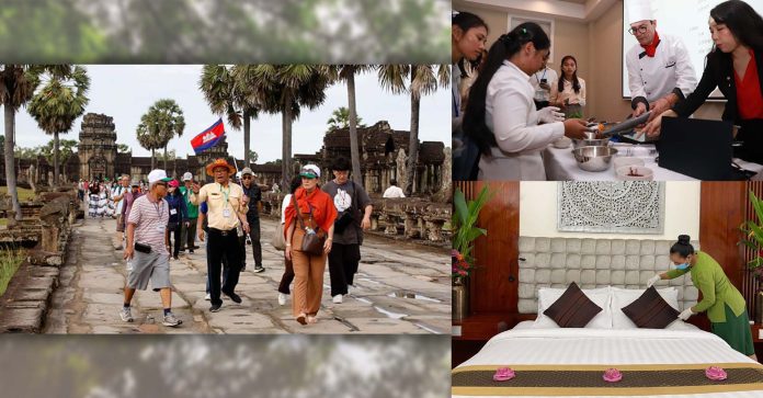 Cambodia-tourism រដ្ឋបាលខេត្តសៀមរាបពង្រឹង “គុណភាពសេវាកម្មស្នាក់នៅទេសចរណ៍ និងម្ហូបអាហារ"
