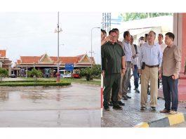 ក្រុមមន្រ្តី និងដៃគូអភិវឌ្ឈន៍ចុះសិក្សាស្ថានភាពច្រកទ្វារព្រំដែនបាវិតជាមួយនឹងផែនការបើកច្រកថ្មីចំនួន៤ទៀតជាមួយវៀតណាម