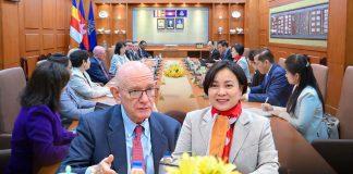 ថ្នាក់ដឹកនាំ NBC, IFC និង World Bank ពិភាក្សាពីបរិយាប័ន្នហិរញ្ញវត្ថុនៅកម្ពុជា