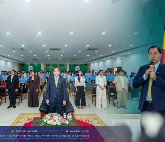 ក្រុមហ៊ុន បុរី វិមានសំណាង ម.ក សហការរៀបចំសិក្ខាសាលាណែនាំអំពី «ផ្សារមូលបត្រកម្ពុជា» ជូនដល់និស្សិតសាកលវិទ្យាល័យ អាស៊ី អឺរ៉ុប ជាង ២០០នាក់