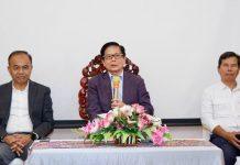 ក្រុមមន្រ្តីពិភាក្សាពីថវិកាពាក់កណ្តាលឆ្នាំ និងពិភាក្សាលើគម្រោងធ្វើឱ្យប្រសើរឡើងនូវការគ្រប់គ្រងសំរាម សំណល់រឹង និងផ្លាស្ទិក