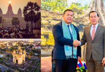 កម្ពុជា និងឡាវពង្រឹងកិច្ចសហប្រតិបត្តិការលើវិស័យទេសចរណ៍ និងការអនុវត្តយុទ្ធនាការ ”ប្រទេសបី គោលដៅមួយ”