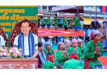 រដ្ឋមន្រ្តីក្រសួងចំនួន២រួមគ្នាប្រារពទិវាជនជាតិដើមភាគតិចលើកទី៣២