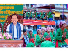 រដ្ឋមន្រ្តីក្រសួងចំនួន២រួមគ្នាប្រារពទិវាជនជាតិដើមភាគតិចលើកទី៣២