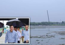 មន្រ្តីក្រសួងសាធារណការទស្សនកិច្ចស្វែងយល់ពីបច្ចេកវិទ្យាថ្មីៗ និងពិនិត្យការដ្ឋានគម្រោងសំណង់គ្រប់គ្រងផ្លូវទឹកទន្លេចៅបៃ