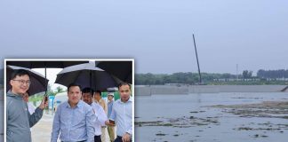 មន្រ្តីក្រសួងសាធារណការទស្សនកិច្ចស្វែងយល់ពីបច្ចេកវិទ្យាថ្មីៗ និងពិនិត្យការដ្ឋានគម្រោងសំណង់គ្រប់គ្រងផ្លូវទឹកទន្លេចៅបៃ