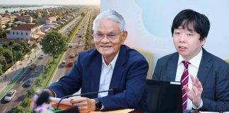 មន្រ្តី និងអ្នកជំនាញជប៉ុនពិភាក្សាដើម្បីពន្លឿនការសាងសង់ស្ពានថ្មីឆ្លងកាត់ទន្លេមេគង្គនិងការកែលម្អផ្លូវជាតិលេខ១