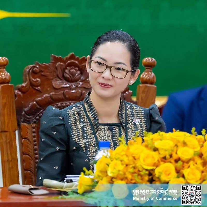 លោកជំទាវ ចម និម្មល រដ្ឋមន្ត្រីក្រសួងពាណិជ្ជកម្ម